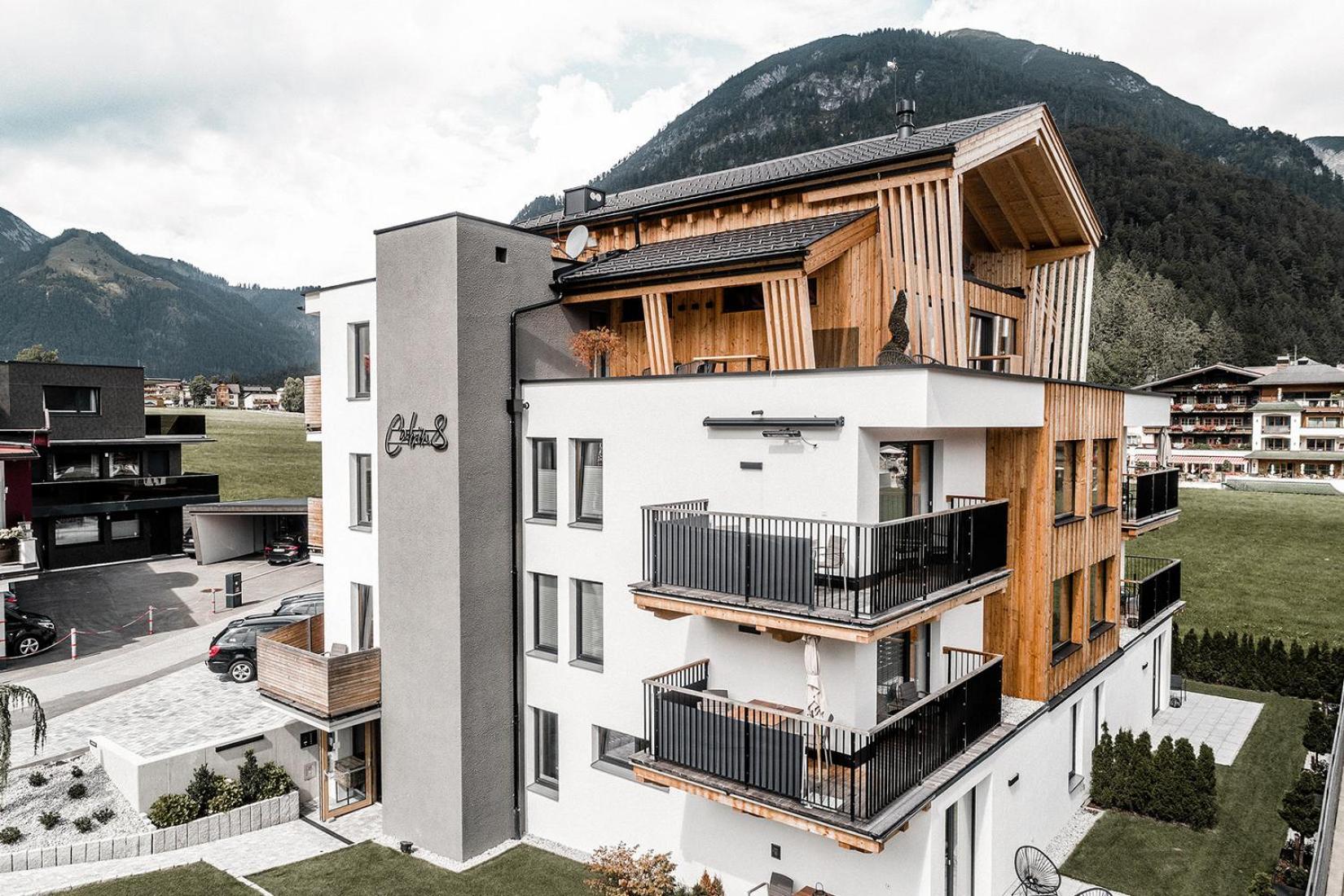 Cabin8 Alpine Flair Apartments Pertisau Bagian luar foto